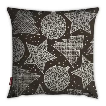 Perna decorativa, A11893, 43x43 cm, 50% Bumbac / 50% Poliester, Multicolor imagine