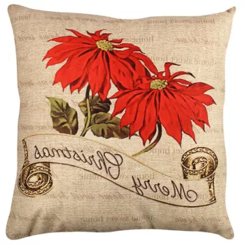 Perna decorativa, A11901, 43x43 cm, 50% Bumbac / 50% Poliester, Multicolor imagine