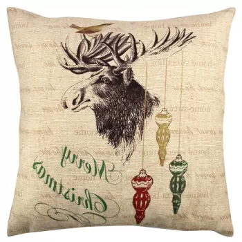 Perna decorativa, A11905, 43x43 cm, 50% Bumbac / 50% Poliester, Multicolor imagine