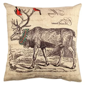 Perna decorativa, A11909, 43x43 cm, 50% Bumbac / 50% Poliester, Multicolor imagine