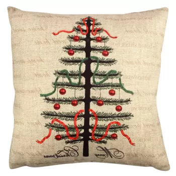 Perna decorativa, A11912, 43x43 cm, 50% Bumbac / 50% Poliester, Multicolor imagine