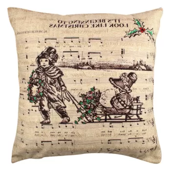 Perna decorativa, A11914, 43x43 cm, 50% Bumbac / 50% Poliester, Multicolor imagine