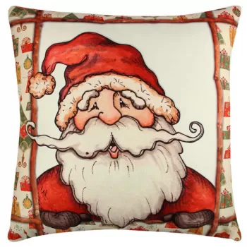 Perna decorativa, A11921, 43x43 cm, 50% Bumbac / 50% Poliester, Multicolor imagine