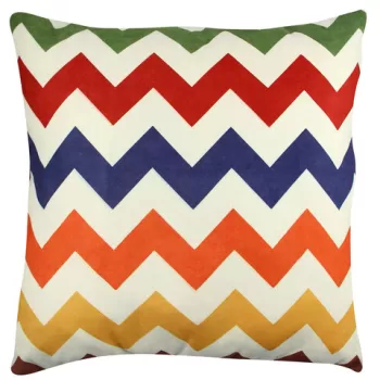 Perna decorativa, A11923, 43x43 cm, 50% Bumbac / 50% Poliester, Multicolor imagine