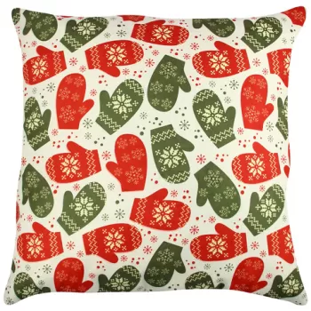 Perna decorativa, A11924, 43x43 cm, 50% Bumbac / 50% Poliester, Multicolor imagine