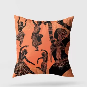 Perna decorativa, A11930, 43x43 cm, 50% Bumbac / 50% Poliester, Multicolor imagine