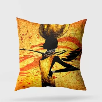 Perna decorativa, A11956, 43x43 cm, 50% Bumbac / 50% Poliester, Multicolor imagine