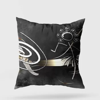 Perna decorativa, A11973, 43x43 cm, 50% Bumbac / 50% Poliester, Multicolor imagine