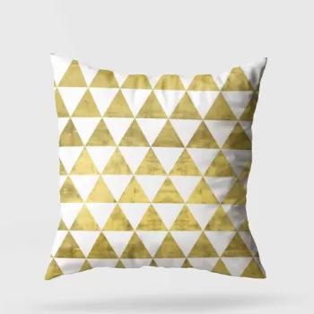 Perna decorativa, A11987, 43x43 cm, 50% Bumbac / 50% Poliester, Multicolor imagine