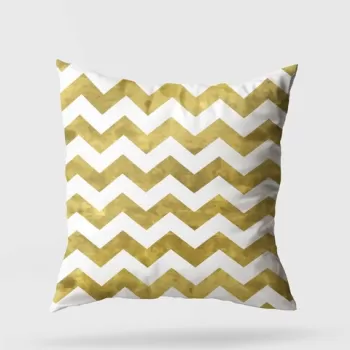 Perna decorativa, A11988, 43x43 cm, 50% Bumbac / 50% Poliester, Multicolor imagine