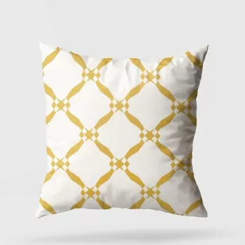 Perna decorativa, A11990, 43x43 cm, 50% Bumbac / 50% Poliester, Multicolor imagine