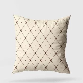 Perna decorativa, A11991, 43x43 cm, 50% Bumbac / 50% Poliester, Multicolor imagine