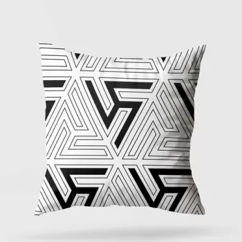 Perna decorativa, A11994, 43x43 cm, 50% Bumbac / 50% Poliester, Multicolor imagine