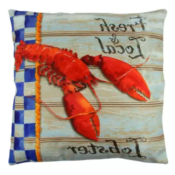 Perna decorativa, A12552, 43x43 cm, 50% Bumbac / 50% Poliester, Multicolor imagine