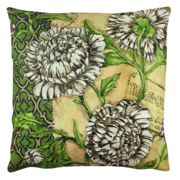 Perna decorativa, A12558, 43x43 cm, 50% Bumbac / 50% Poliester, Multicolor imagine