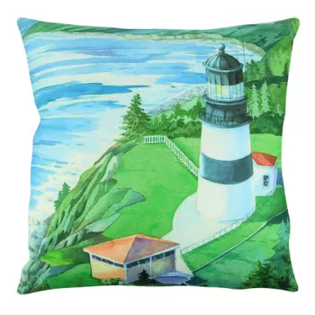 Perna decorativa, A12563, 43x43 cm, 50% Bumbac / 50% Poliester, Multicolor imagine