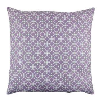 Perna decorativa, A12565, 43x43 cm, 50% Bumbac / 50% Poliester, Multicolor imagine