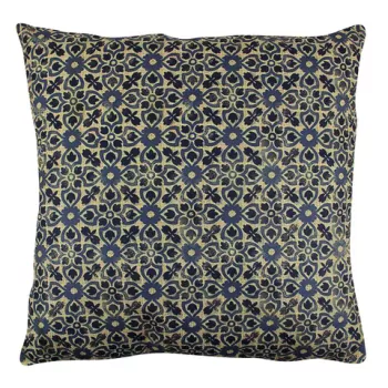 Perna decorativa, A12581, 43x43 cm, 50% Bumbac / 50% Poliester, Multicolor imagine