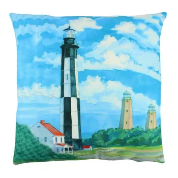 Perna decorativa, A12583, 43x43 cm, 50% Bumbac / 50% Poliester, Multicolor imagine