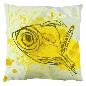 Perna decorativa, A12584, 43x43 cm, 50% Bumbac / 50% Poliester, Multicolor imagine