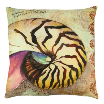 Perna decorativa, A12605, 43x43 cm, 50% Bumbac / 50% Poliester, Multicolor imagine