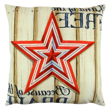 Perna decorativa, A12610, 43x43 cm, 50% Bumbac / 50% Poliester, Multicolor imagine