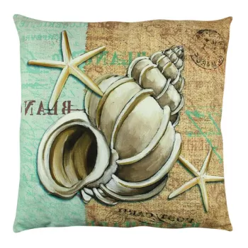 Perna decorativa, A12614, 43x43 cm, 50% Bumbac / 50% Poliester, Multicolor imagine