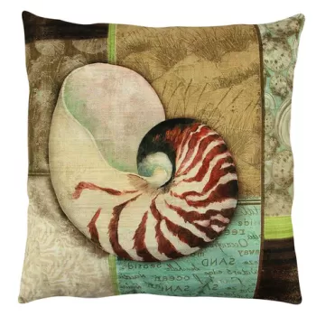 Perna decorativa, A12621, 43x43 cm, 50% Bumbac / 50% Poliester, Multicolor imagine