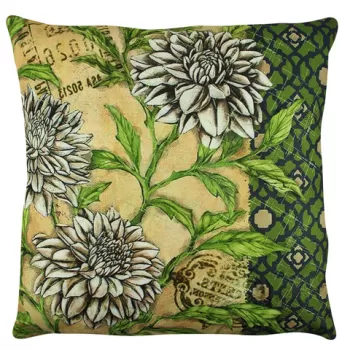 Perna decorativa, A12622, 43x43 cm, 50% Bumbac / 50% Poliester, Multicolor imagine