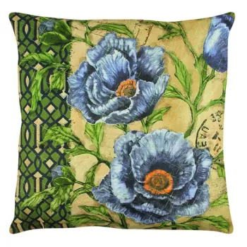 Perna decorativa, A12632, 43x43 cm, 50% Bumbac / 50% Poliester, Multicolor imagine