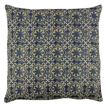 Perna decorativa, A12637, 43x43 cm, 50% Bumbac / 50% Poliester, Multicolor imagine