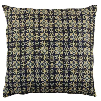 Perna decorativa, A12638, 43x43 cm, 50% Bumbac / 50% Poliester, Multicolor imagine