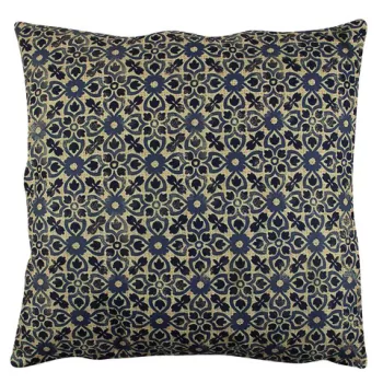 Perna decorativa, A12640, 43x43 cm, 50% Bumbac / 50% Poliester, Multicolor imagine