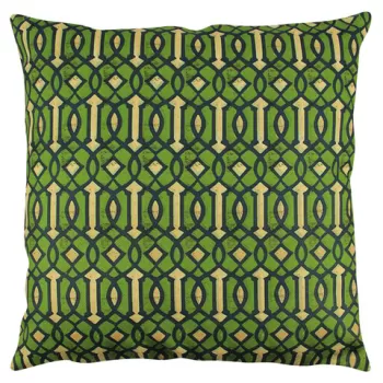 Perna decorativa, A12641, 43x43 cm, 50% Bumbac / 50% Poliester, Multicolor imagine