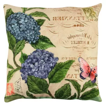 Perna decorativa, A12642, 43x43 cm, 50% Bumbac / 50% Poliester, Multicolor imagine