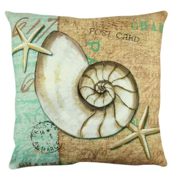 Perna decorativa, A12644, 43x43 cm, 50% Bumbac / 50% Poliester, Multicolor imagine