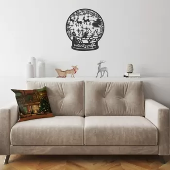 Perna decorativa, A12938, 43x43 cm, 50% Bumbac / 50% Poliester, Multicolor imagine