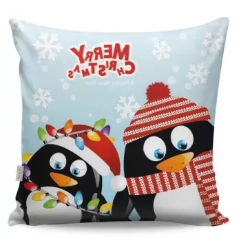 Perna decorativa, A12946, 43x43 cm, 50% Bumbac / 50% Poliester, Multicolor imagine