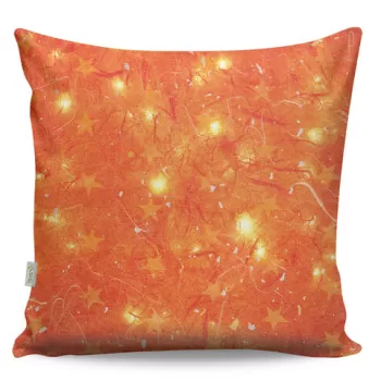 Perna decorativa, A12958, 43x43 cm, 50% Bumbac / 50% Poliester, Multicolor imagine