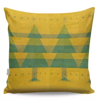 Perna decorativa, A12960, 43x43 cm, 50% Bumbac / 50% Poliester, Multicolor imagine