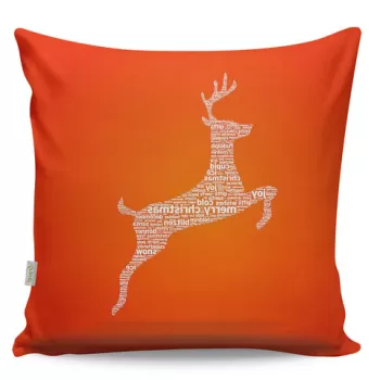 Perna decorativa, A12971, 43x43 cm, 50% Bumbac / 50% Poliester, Multicolor imagine