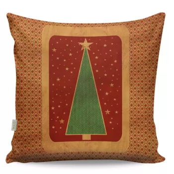 Perna decorativa, A12972, 43x43 cm, 50% Bumbac / 50% Poliester, Multicolor imagine