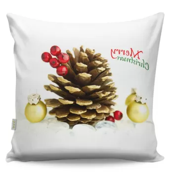 Perna decorativa, A12985, 43x43 cm, 50% Bumbac / 50% Poliester, Multicolor imagine