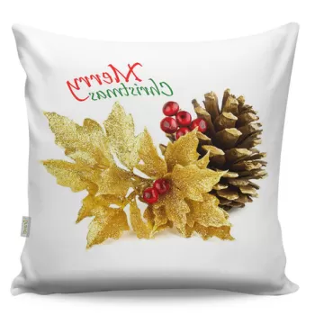 Perna decorativa, A12986, 43x43 cm, 50% Bumbac / 50% Poliester, Multicolor imagine