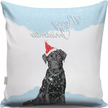 Perna decorativa, A12992, 43x43 cm, 50% Bumbac / 50% Poliester, Multicolor imagine