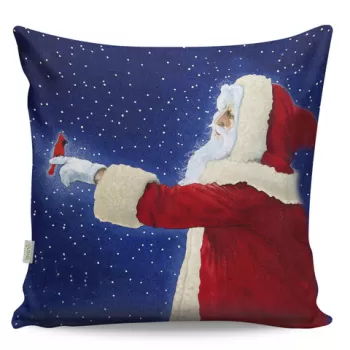 Perna decorativa, A12995, 43x43 cm, 50% Bumbac / 50% Poliester, Multicolor imagine