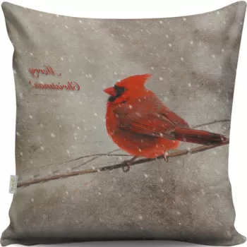 Perna decorativa, A12997, 43x43 cm, 50% Bumbac / 50% Poliester, Multicolor imagine