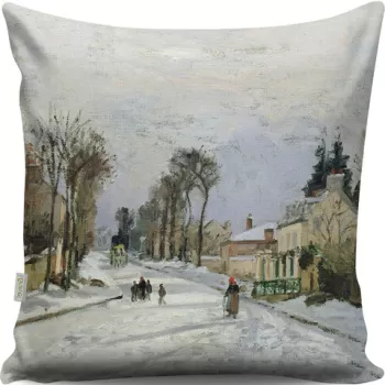 Perna decorativa, A13026, 43x43 cm, 50% Bumbac / 50% Poliester, Multicolor imagine