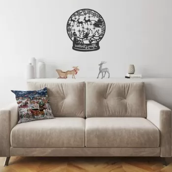 Perna decorativa, A13028, 43x43 cm, 50% Bumbac / 50% Poliester, Multicolor imagine