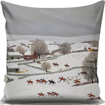 Perna decorativa, A13032, 43x43 cm, 50% Bumbac / 50% Poliester, Multicolor imagine